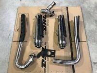 Exhaust for Royal Enfield Interceptor and Continental GT 650 BLACK